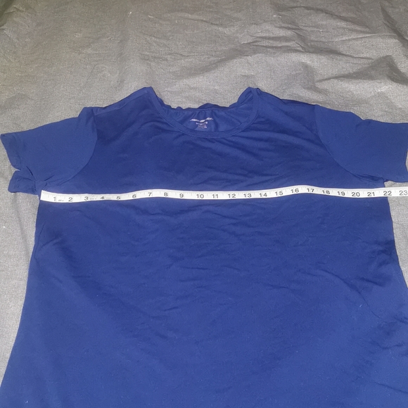 Amazon Basics XXL Navy Blue Tee Shirt T shirt short sleeves sleeved - Picture 7 of 9